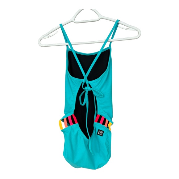 New JOLYN Gavin Contrast One Piece In Hawaii Blue - Picture 3 of 11